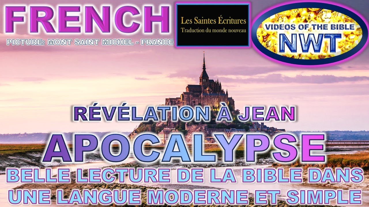 BELLE LECTURE /APOCALYPSE -R&Eacute;V&Eacute;LATION &Agrave; JEAN/ LA BIBLE TMN LES SAINTES &Eacute;CRITURES 1995- LANGUE MODERN