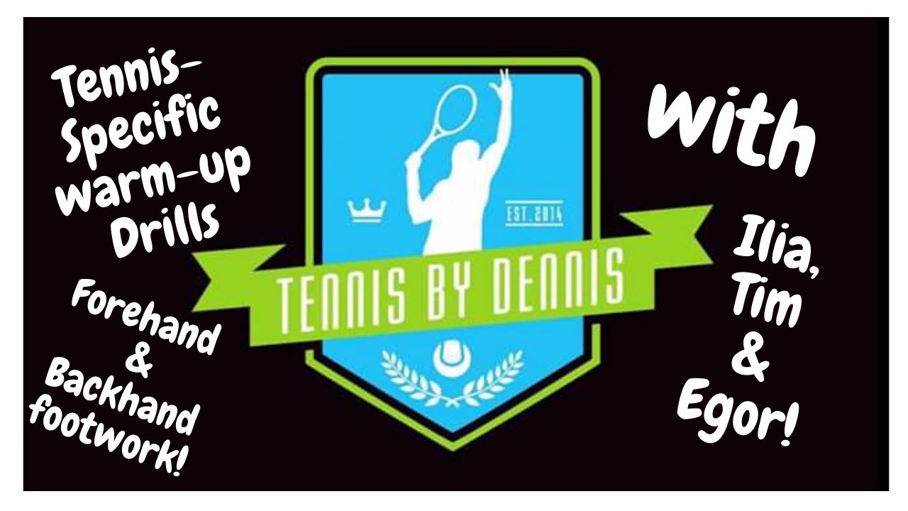 Tennis Forehand & Backhand Footwork (Tennis-specific Warm-up)