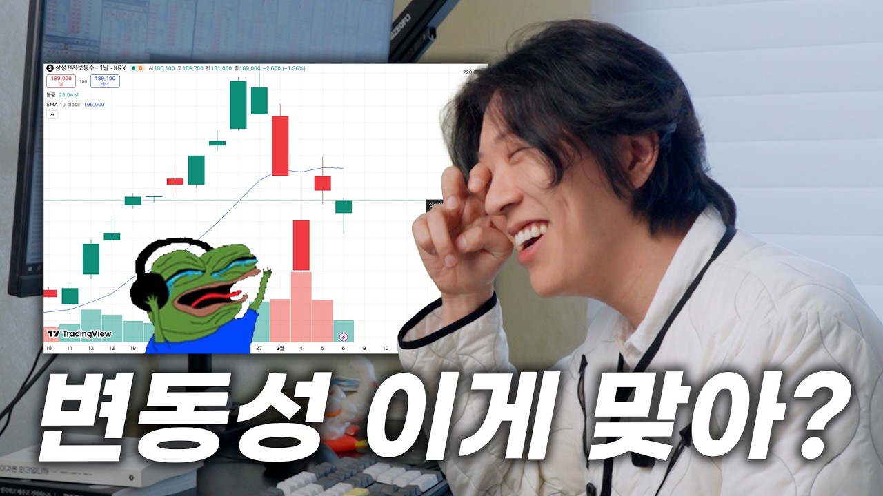미친(negative) 변동성, 어떻게 대응하나요?