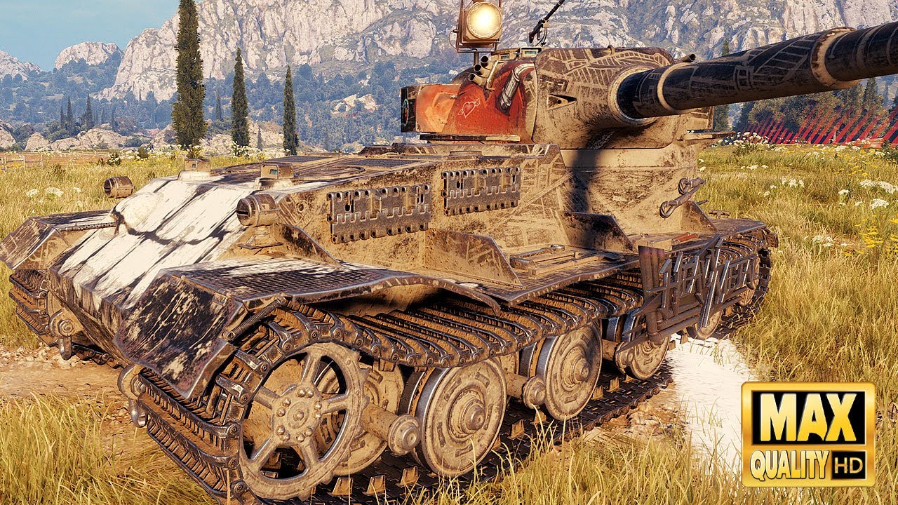 Pz.Kpfw. VII: MVP на карте Abbey - World of Tanks