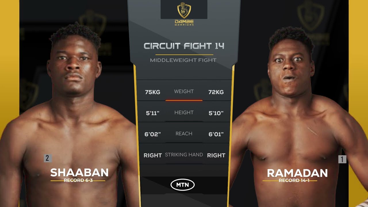 SHAABAN VS. RAMADAN - FULL FIGHT - MIDDLEWEIGHT