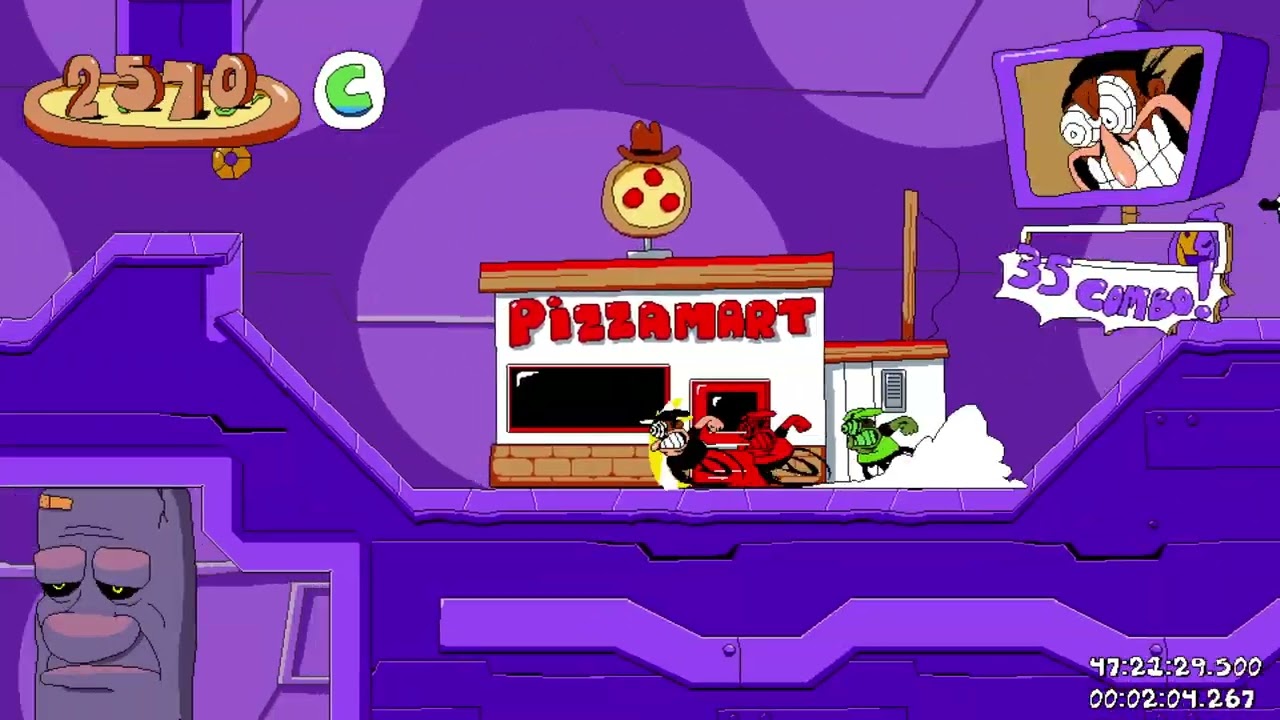 Pizza Tower: Oregano Desert Any% Speedrun (2:46:050)