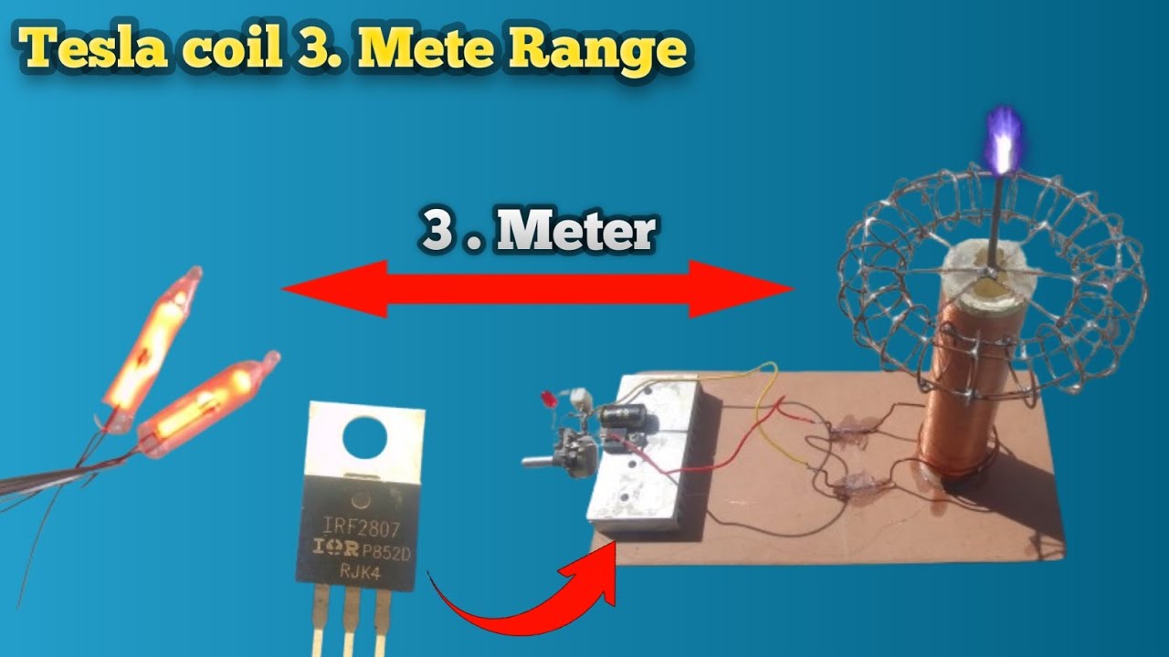 How to make Tesla coil / IRF2807 MOSFET/