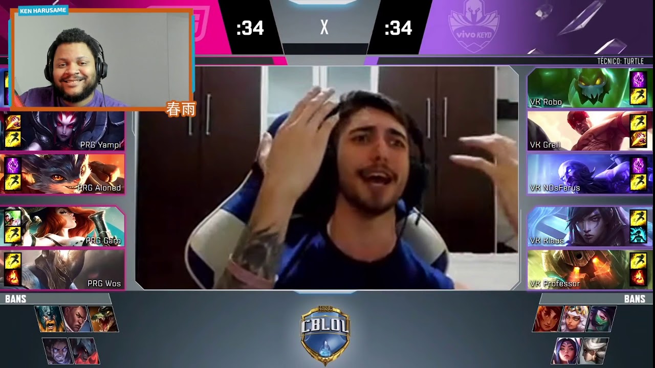 O PRIMEIRO CBLOL DA ZUEIRA DO ANO - REACT BRONZIOCRE