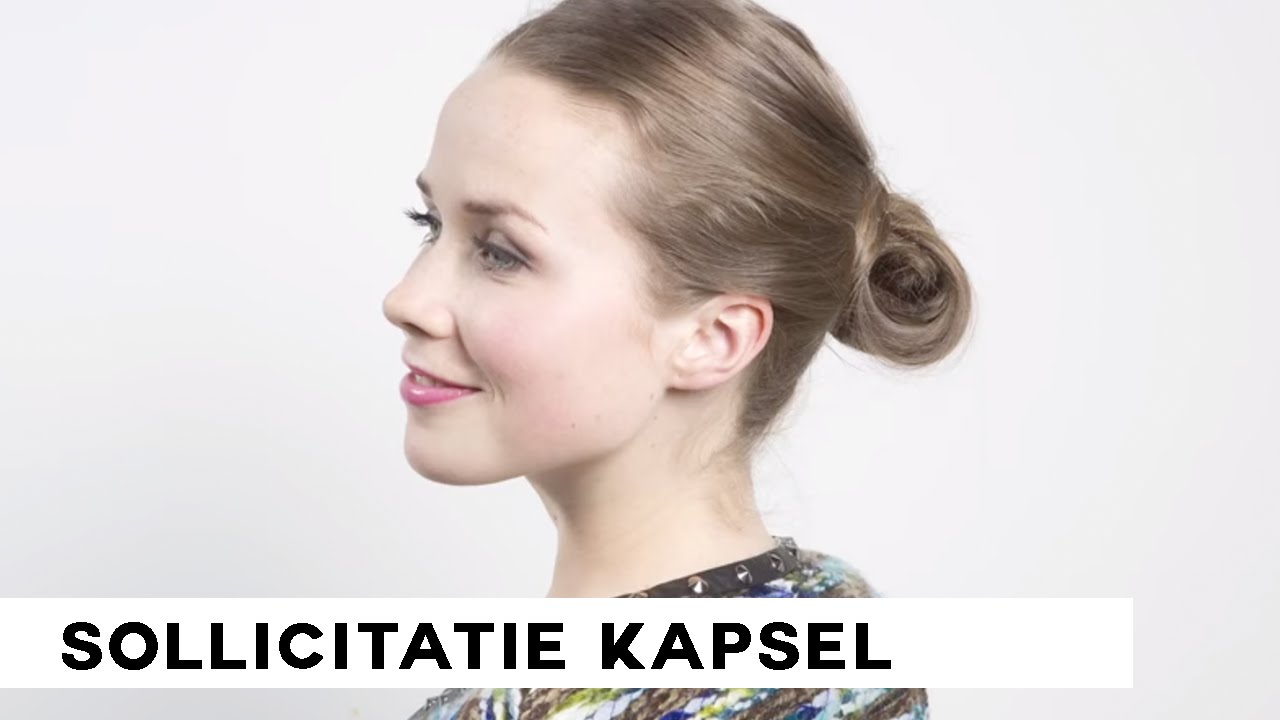 Sollicitatie kapsel - Hair tips Tom Sebastian