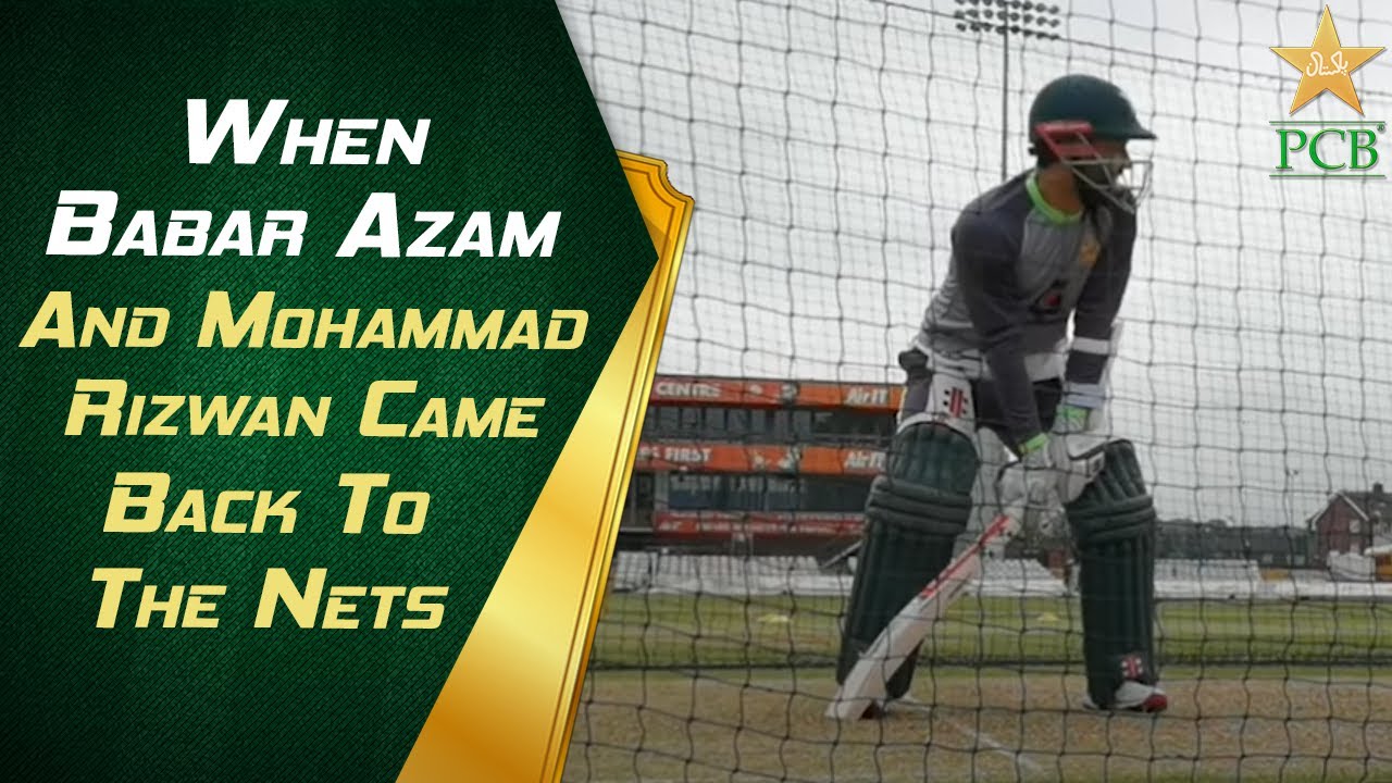When Babar Azam And Mohammad Rizwan Came Back To The Nets 🔥 - 🔛🔊