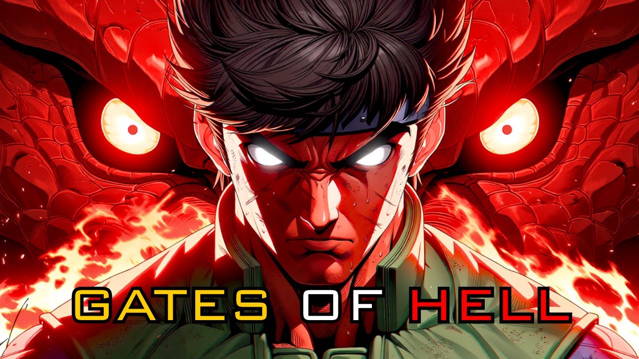 THE RED BEAST | Might Guy | Epic Rock | Naruto [ lyrics Video ]