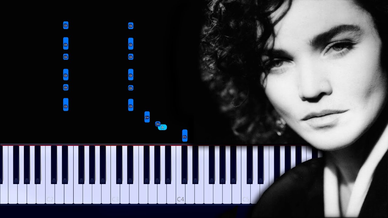 Alannah Myles - Black Velvet Piano Tutorial