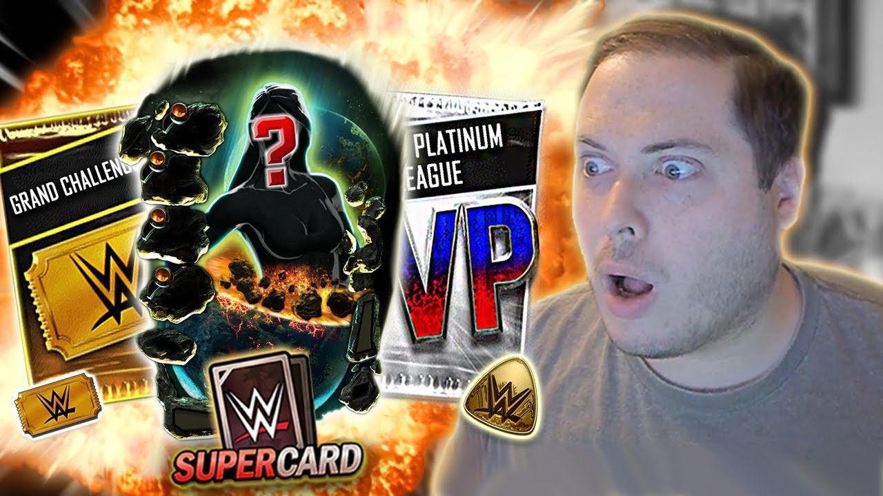 CRAZY 16K GIANT PLATINUM LEAGUE & 250 TICKET PACK OPENING!! | WWE SuperCard
