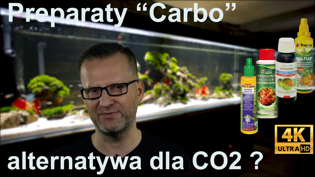 Preparaty "carbo" alternatywą dla CO2  w akwarium ??? Subtitles in English, German, French etc.