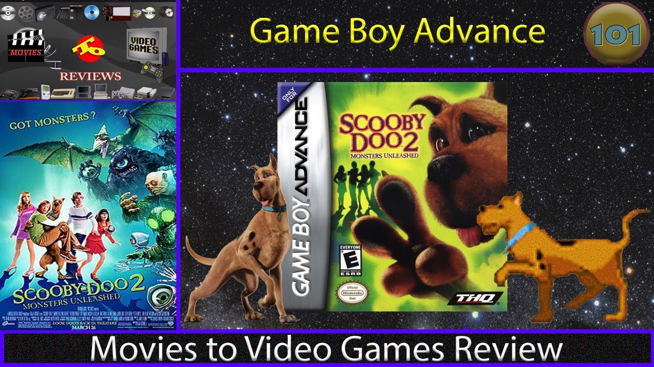Movies to Video Games Review - Scooby Doo 2 : Monsters Unleashed (GBA)