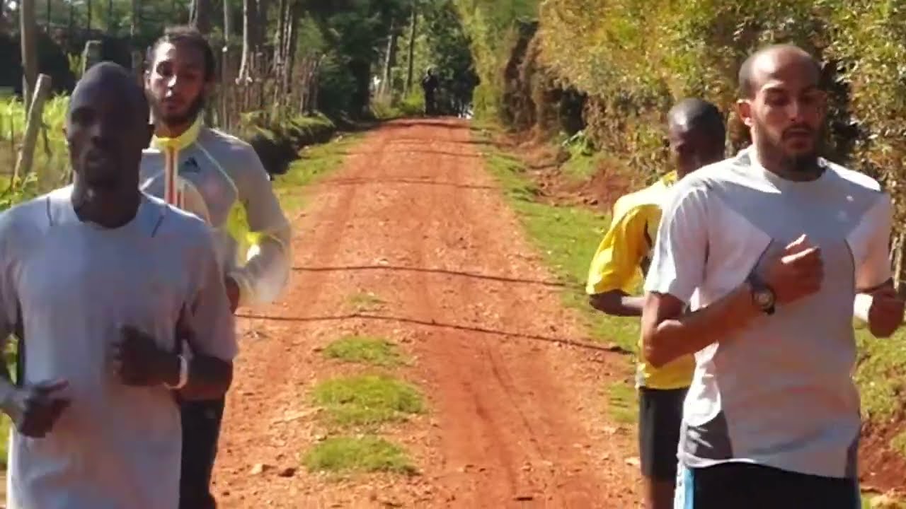 Hill repeats in Iten, Kenya. (home of champions)