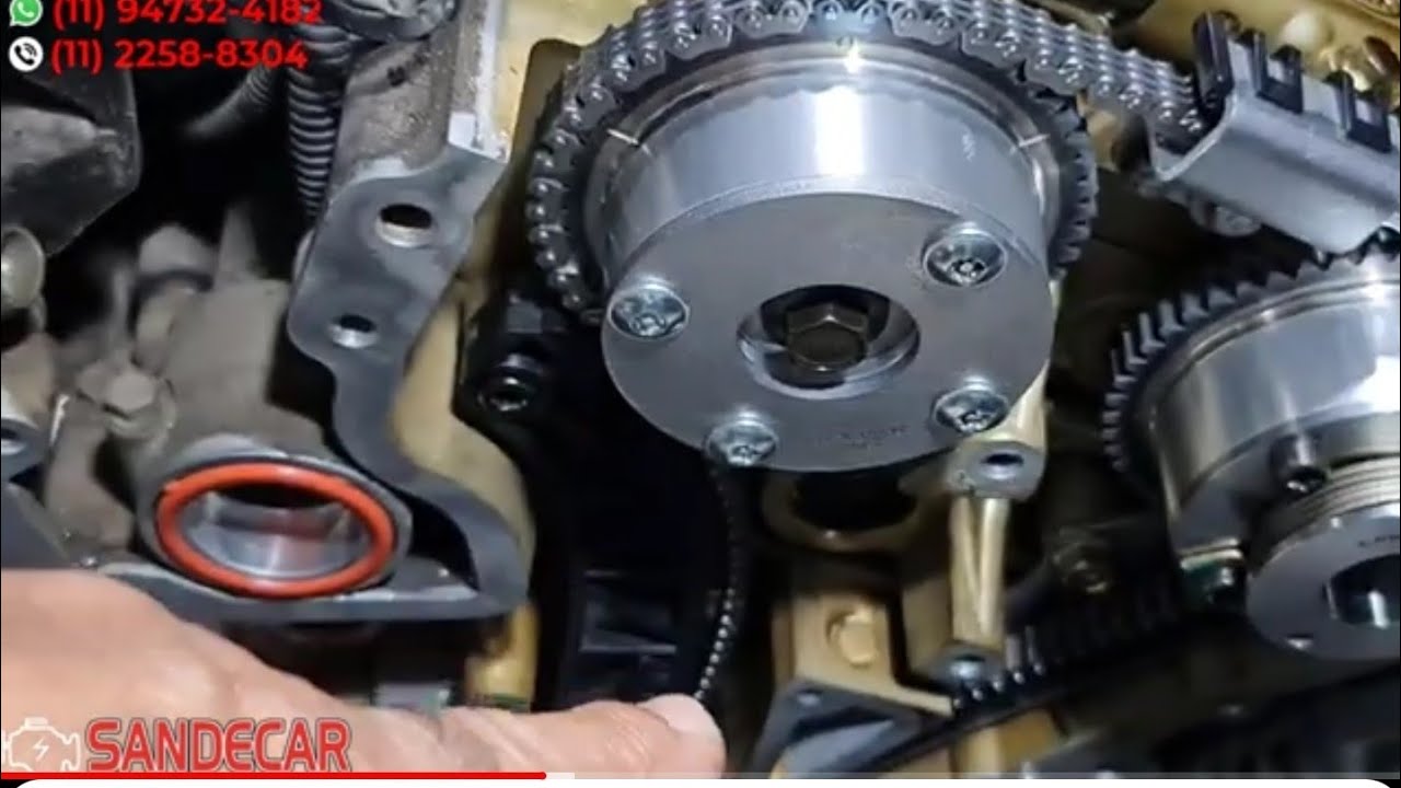 Hyundai Santa Fe 35 revisao preventiva mais troca das polias CVVT