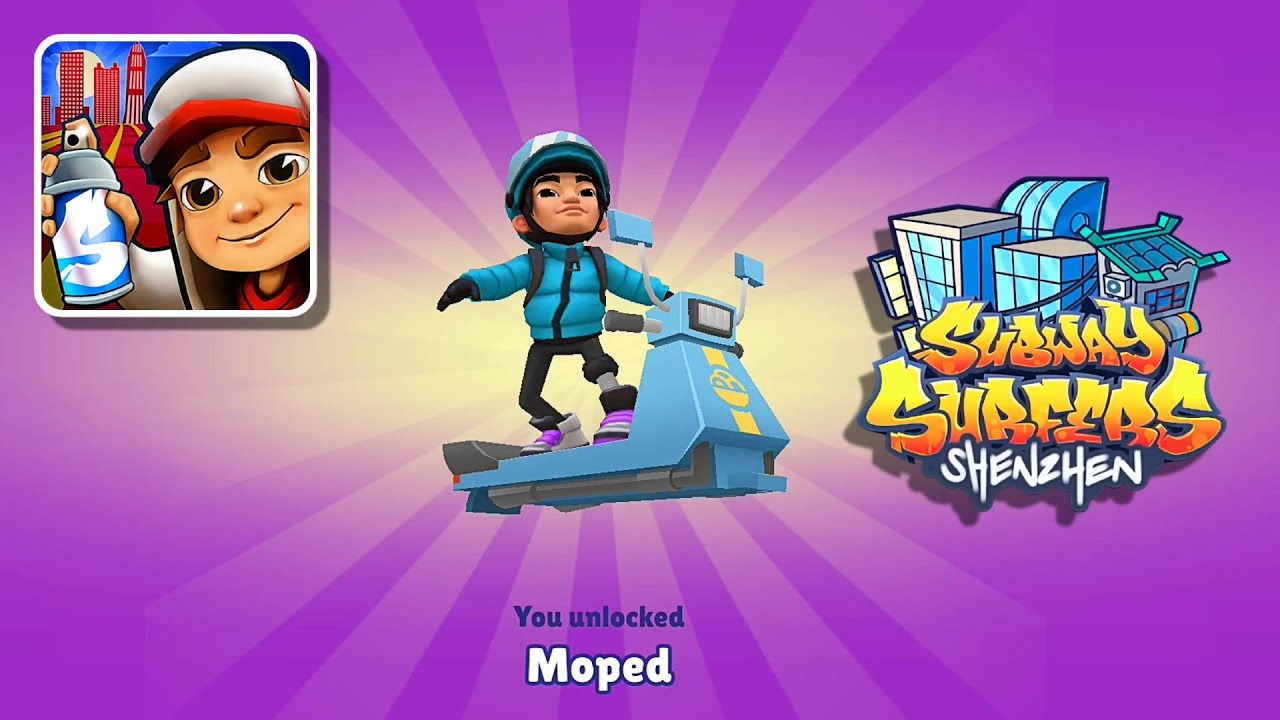 Season Hunt Reward - Moped Board  - Subway Surfers Shenzhen 2022