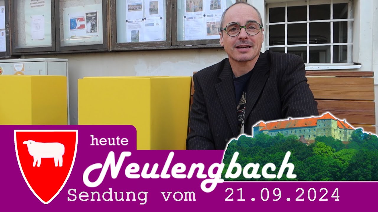 heute Neulengbach 2024/September: Gemeinderat, Parklett, Hochwasser und Unternehmermesse | HY-00009