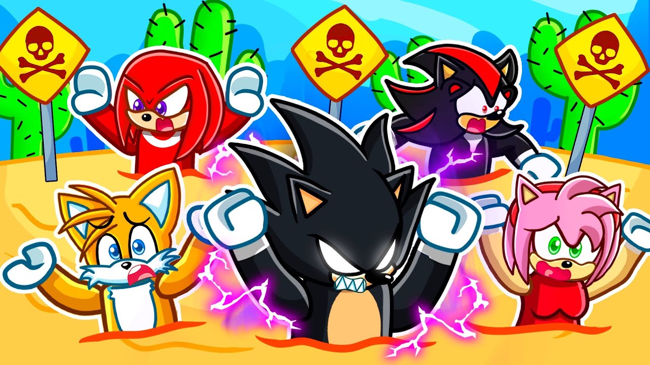 Me Convertí en DARK SONIC en ARENAS MOVEDIZAS en Roblox!