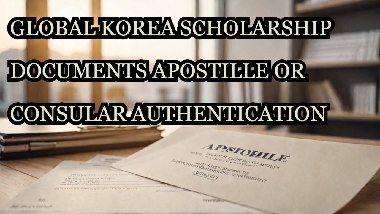 ДОКУМЕНТЫ НА СТИПЕНДИЮ GLOBAL KOREA АПОСТИЛЬ И КОНСУЛЬСКОЕ ЗАВЕРЕНИЕ.