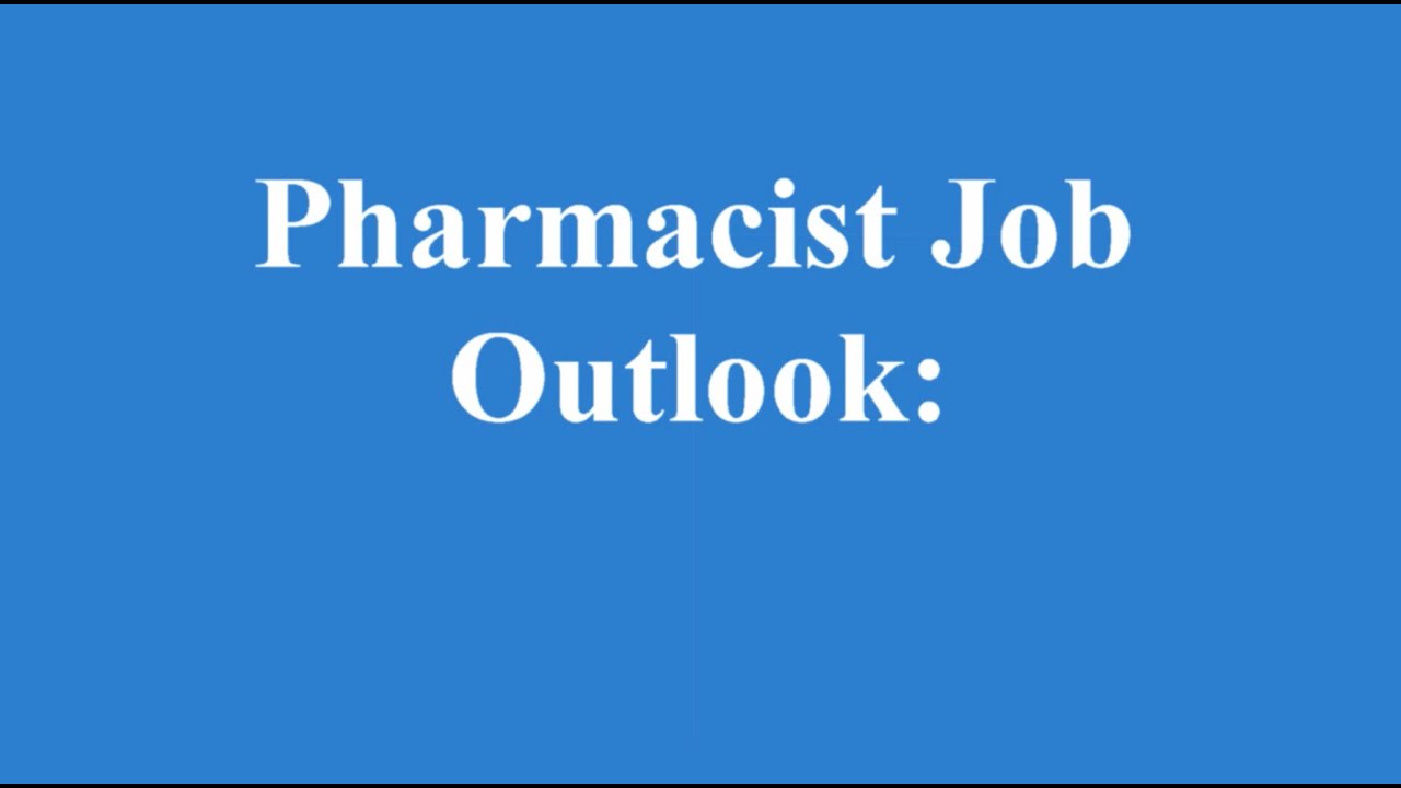 Pharmacist Job Outlook: Finding a Job after Pharmacy School