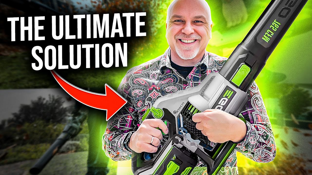 The BEST Battery Powered Leaf Blower EVER - EGO 765 Blower