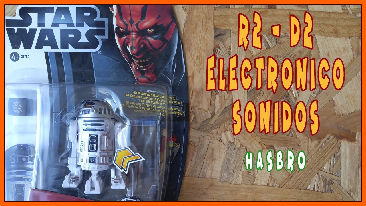R2-D2 SONIDOS ORIGINALES Droide de Star Wars