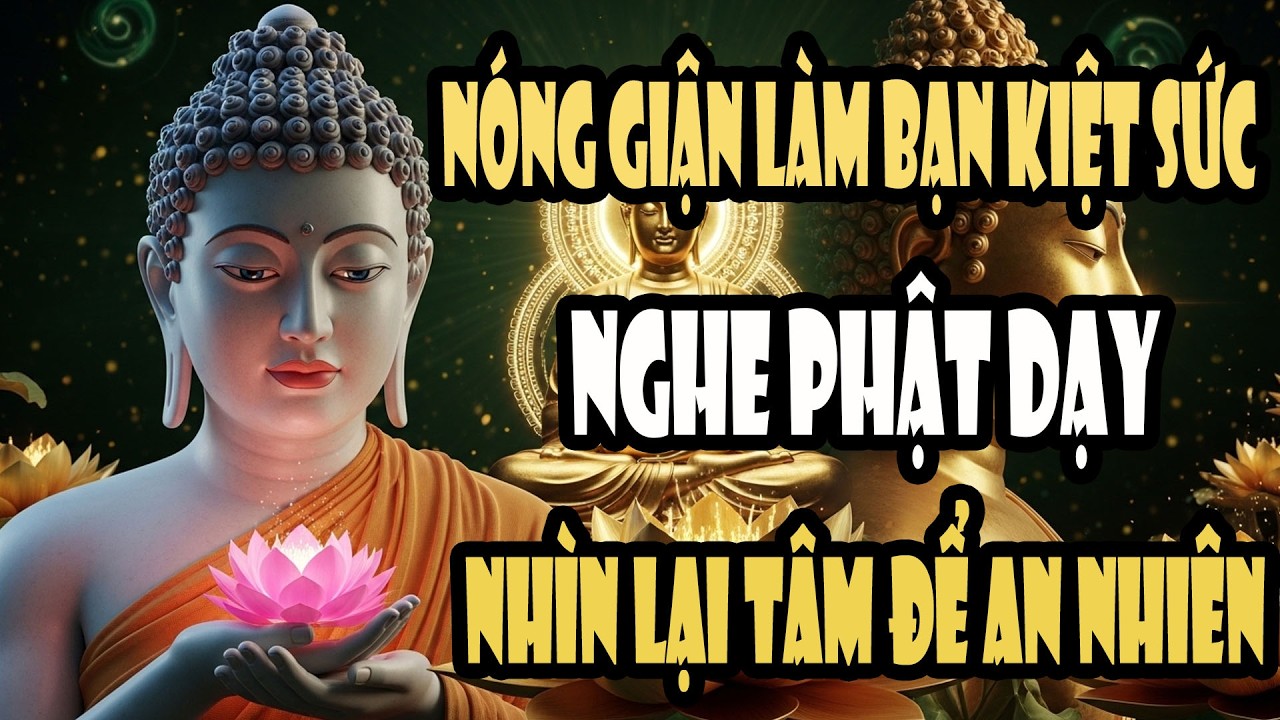 Nóng Giận Khiến Bạn Kiệt Sức | Lời Phật Dạy Nhìn Lại Tâm Để An Nhiên