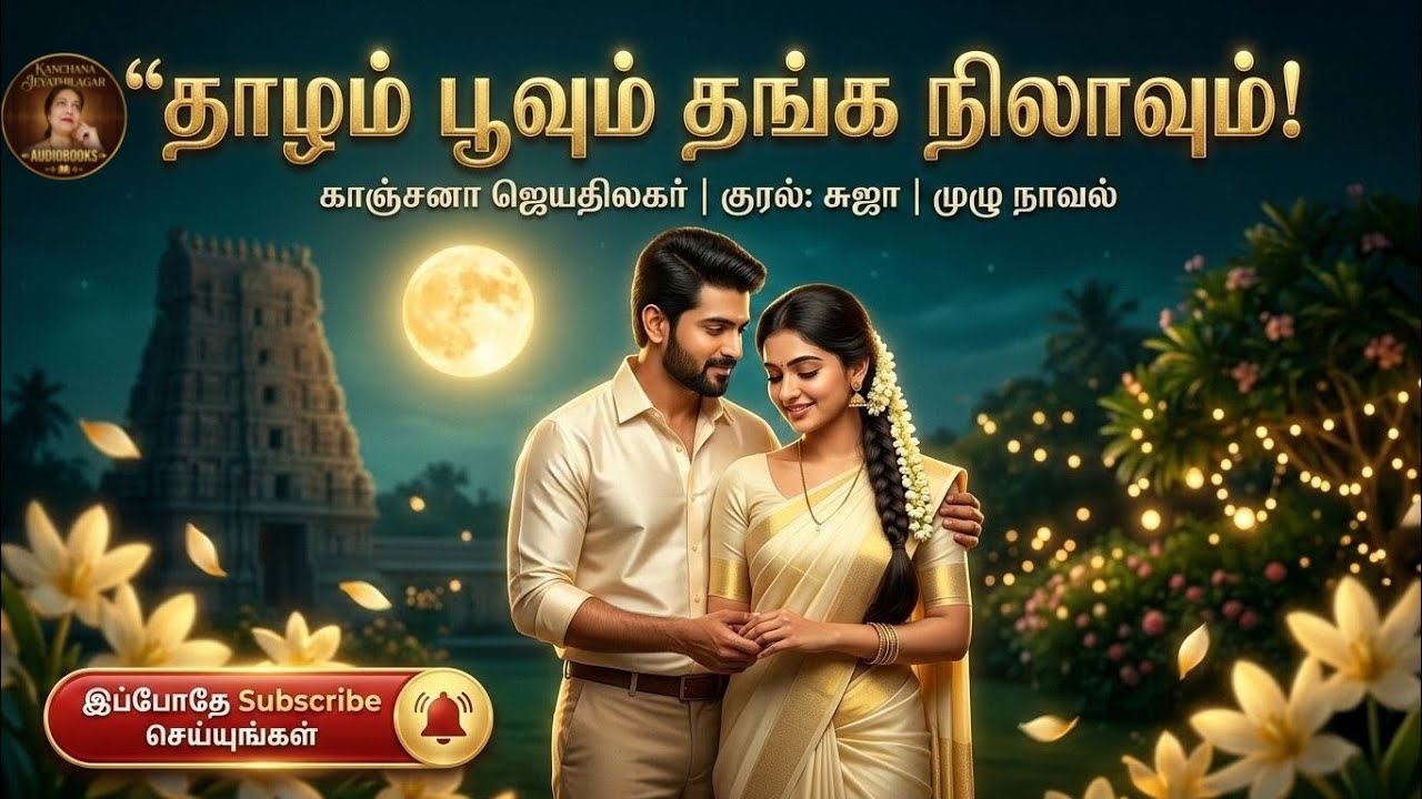 தாழம்பூவும் தங்க நிலாவும்|Kanchana jeyathilagar|Tamil Audio Novels|KJ Novels|Tamil Novels AudioBooks