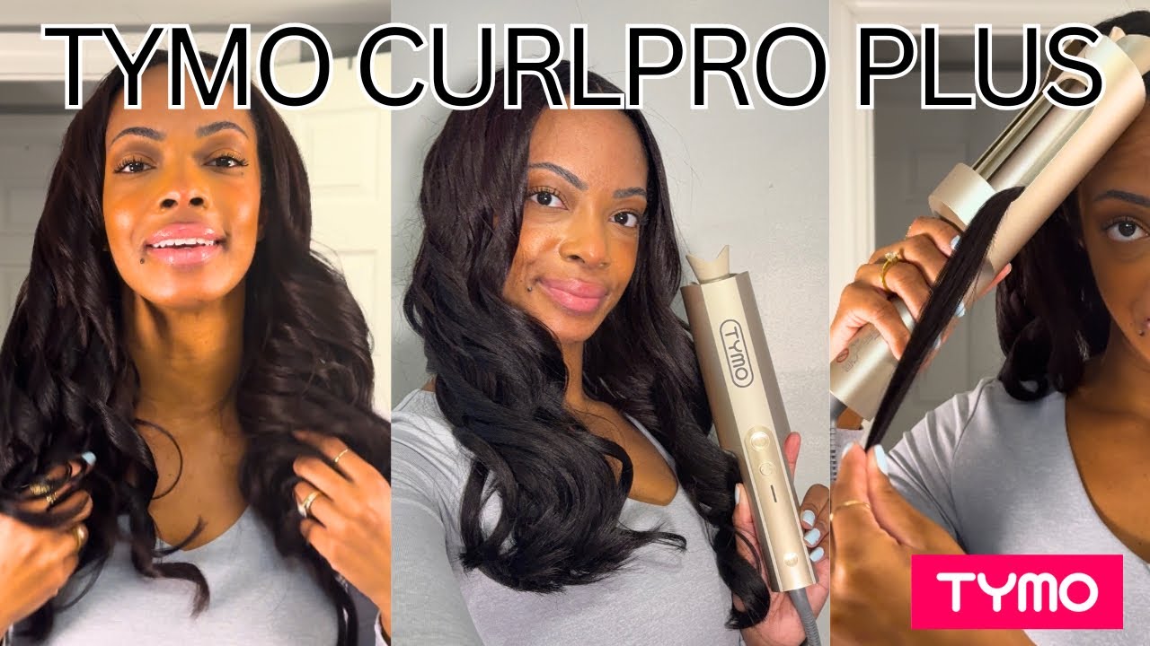 TYMO CURLPRO PLUS - Automatic Hair Curling Iron - Unboxing First Impressions & Review #tymo #curlpro