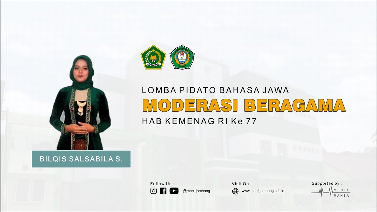 LOMBA PIDATO BAHASA JAWA 