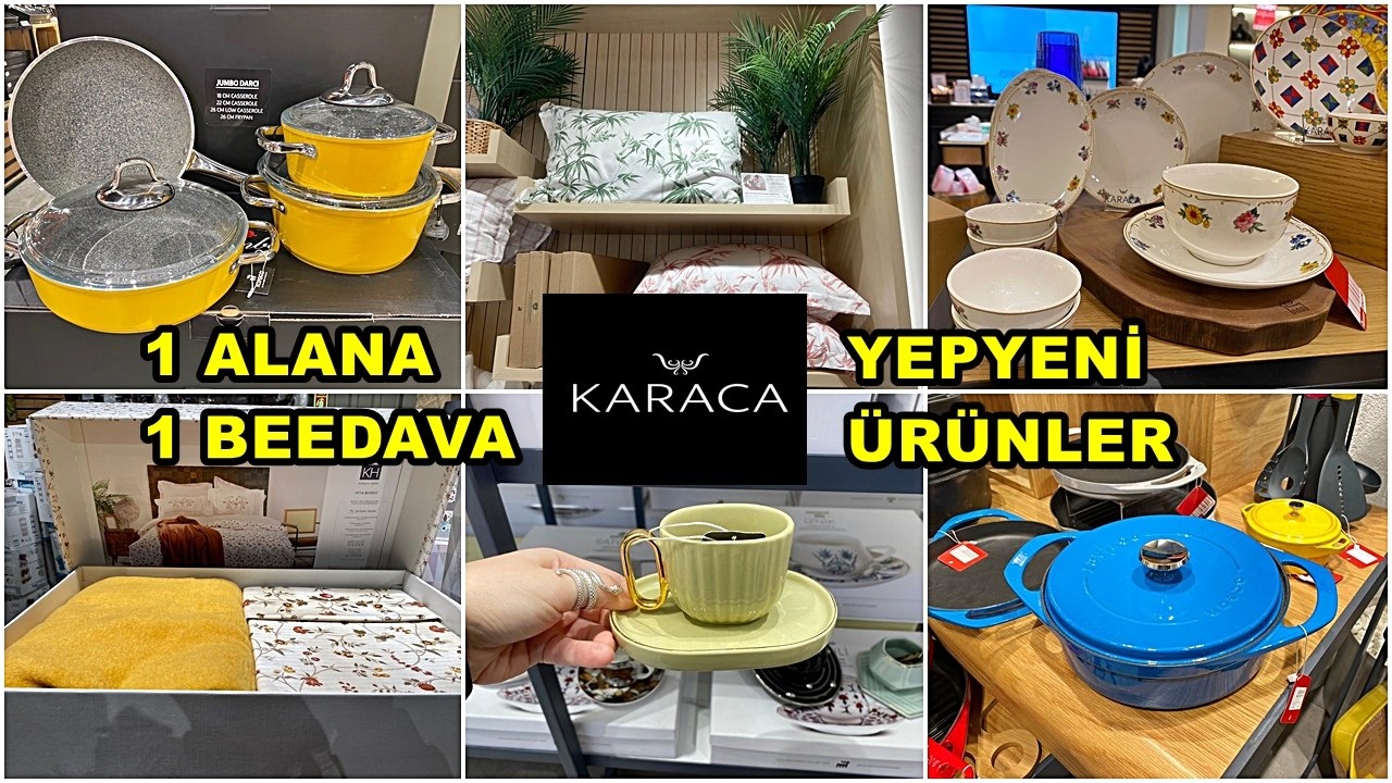KARACA'DA %50 İNDİRİM❗️/NEVRESİMLER 600TL❗️/1 ALANA 1 BEDAVA ❗️/BAYILACAKSINIZ/ÇEYİZ ALIŞVERİŞİ