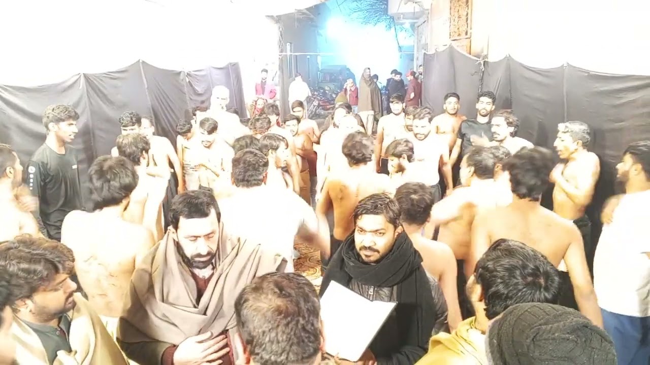 ماتم داری 21رجب ماتمی سنگت جانثار علی اکبر علیہ السلام سالار افصل بٹ سرپر نور محمد بٹ 
