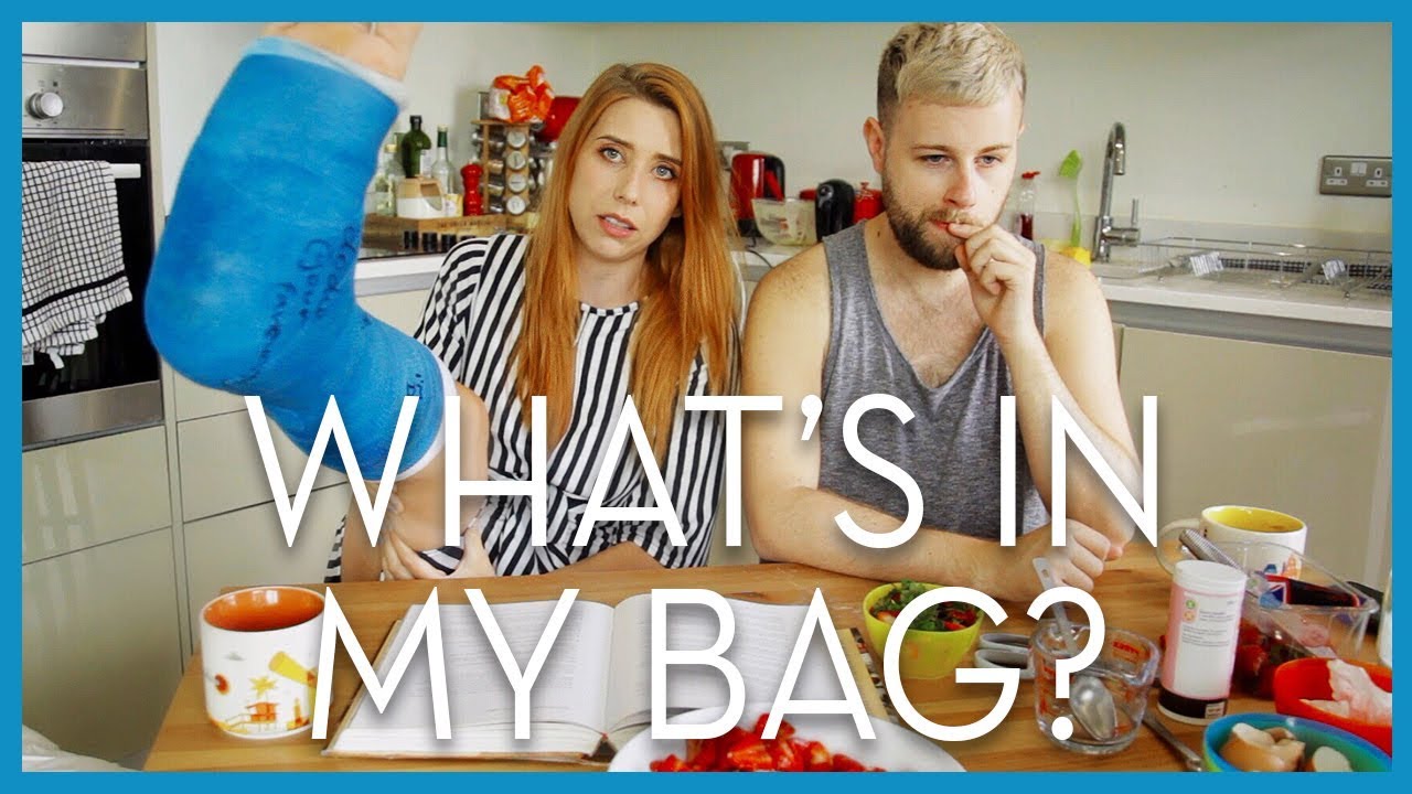 WHAT'S IN MY BAG? - Broken Leg Edition (feat Daniel J Layton)