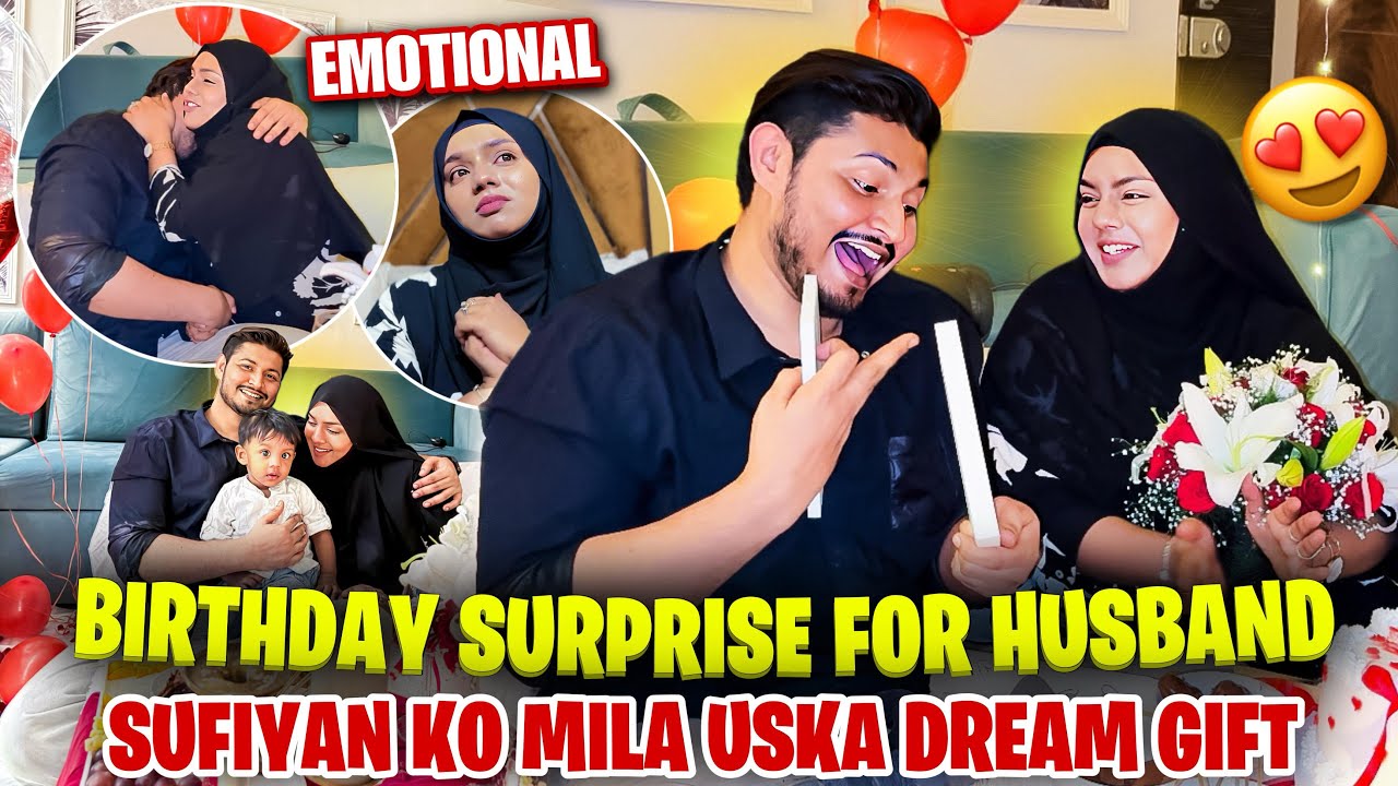 Sufiyan Ko Mila Apple Iwatch Ultra 2😍|Surprise For Husband🙈 | Emotional Hogya 🥹 | Sufiyan and Nida♥️