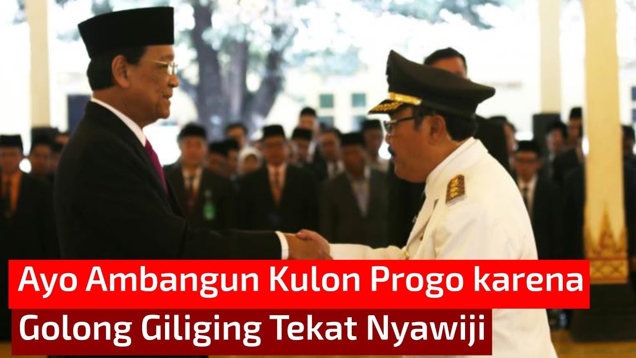 Gubernur DIY Lantik Bupati Kulon Progo