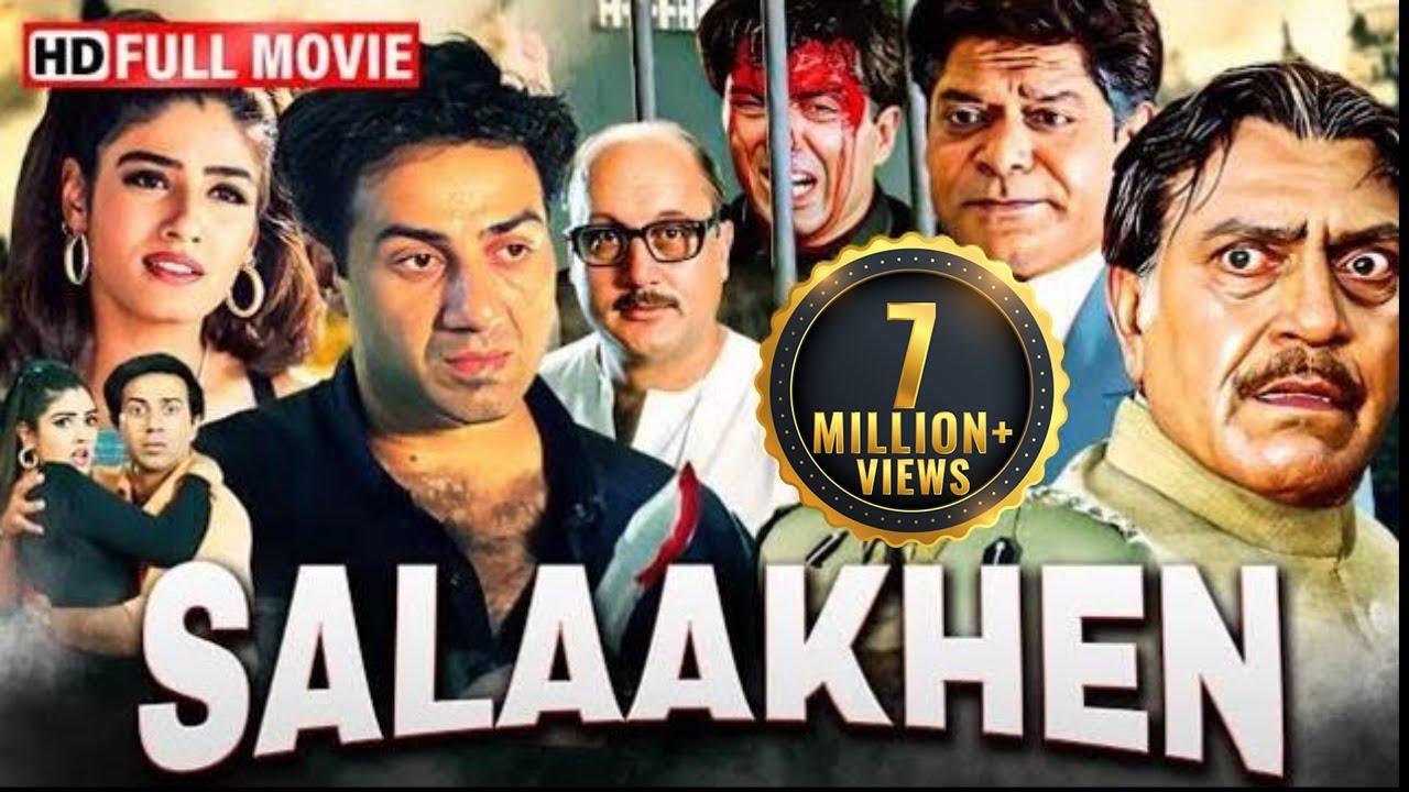 एक न्याय के लिए लड़ाई | Salaakhen (HD) | Sunny Deol, Raveena Tandon | Action Full Movie 2025