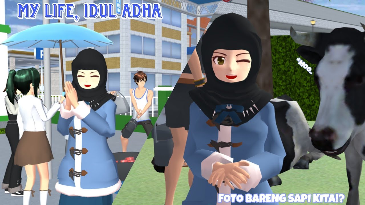 MY LIFE, MY LEBARAN || SAKURA SCHOOL SIMULATOR