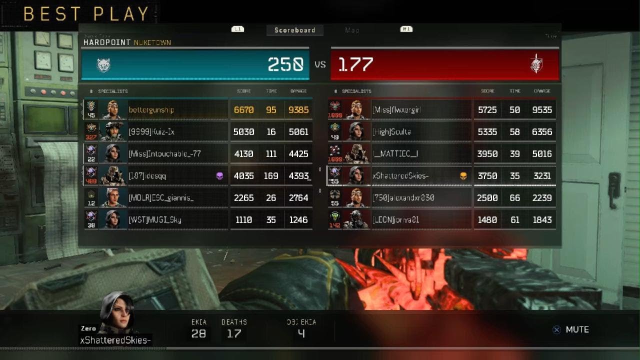 Bo4 Trashing Sweats #9 - Chloë, xShatteredSkies- 2v3