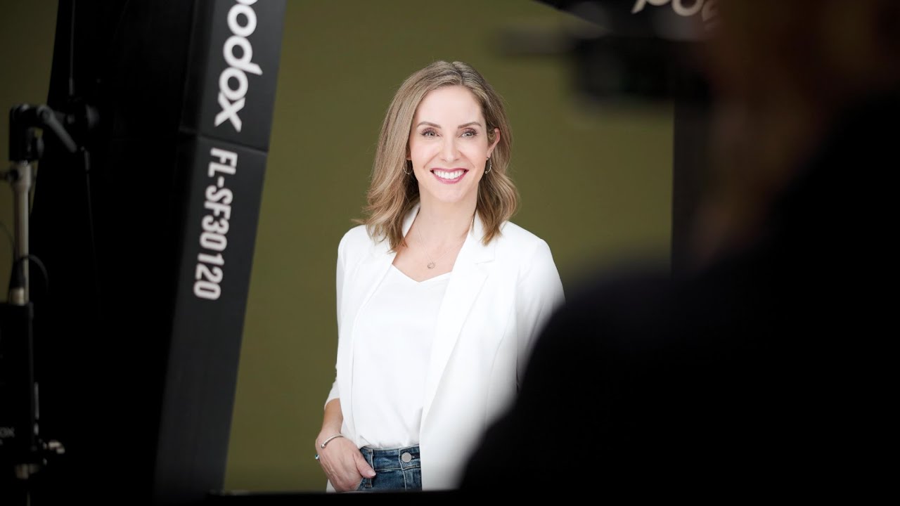Experience a Studio Headshot Session with Miranda Kelton Photography