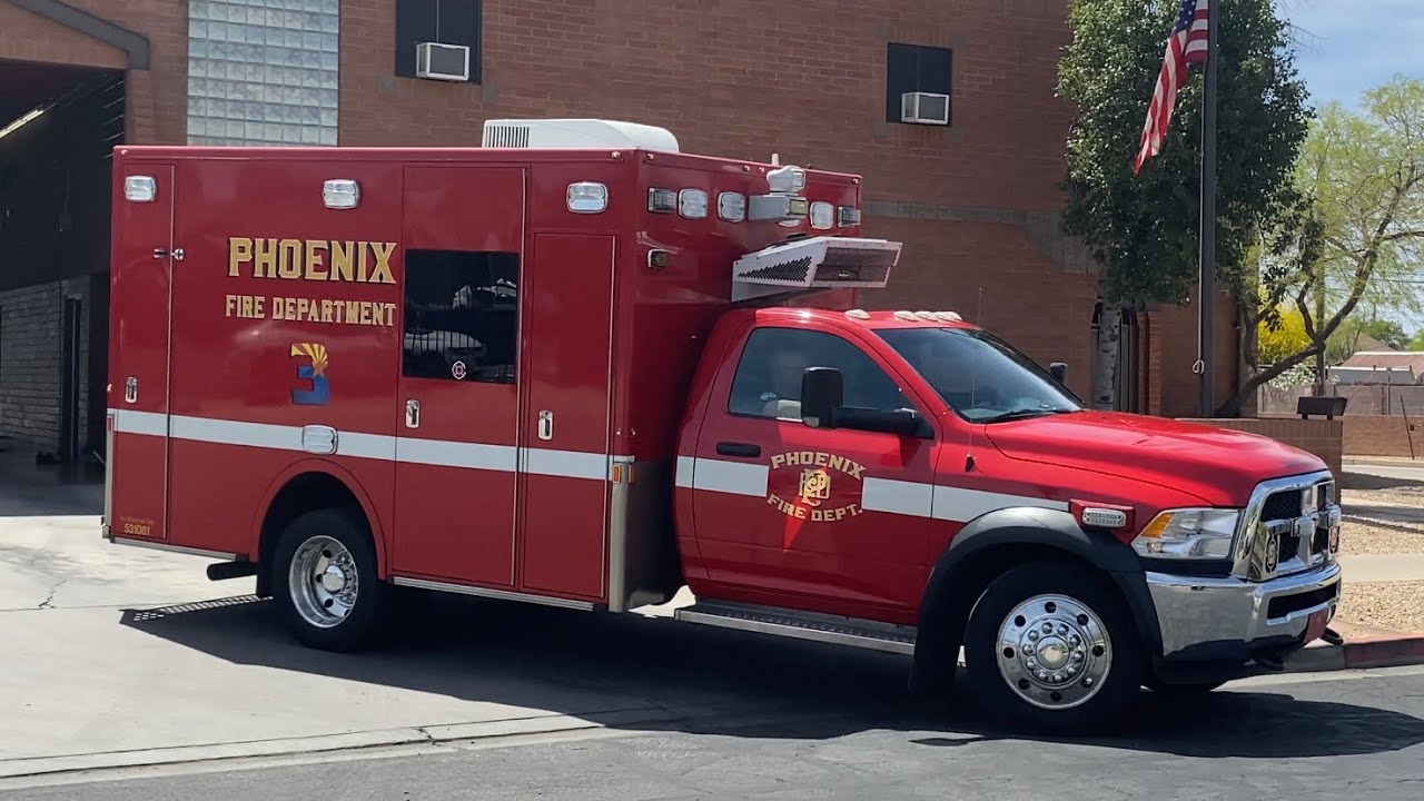 Rescue 3 responding code 2 X3 [Phoenix Fire Dept.]