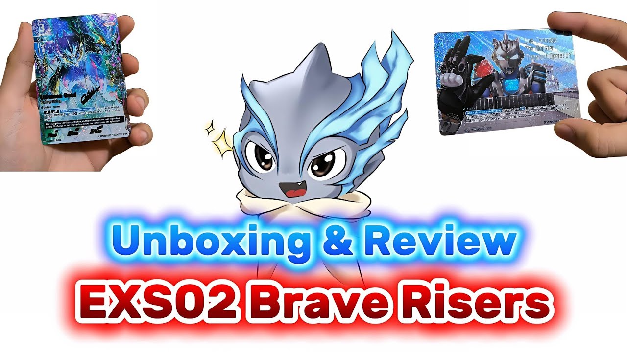 EXS02!!! Cakep Cakep kartunya Cuyyy!!! Ultraman Card Game ExS02 Brave Risers