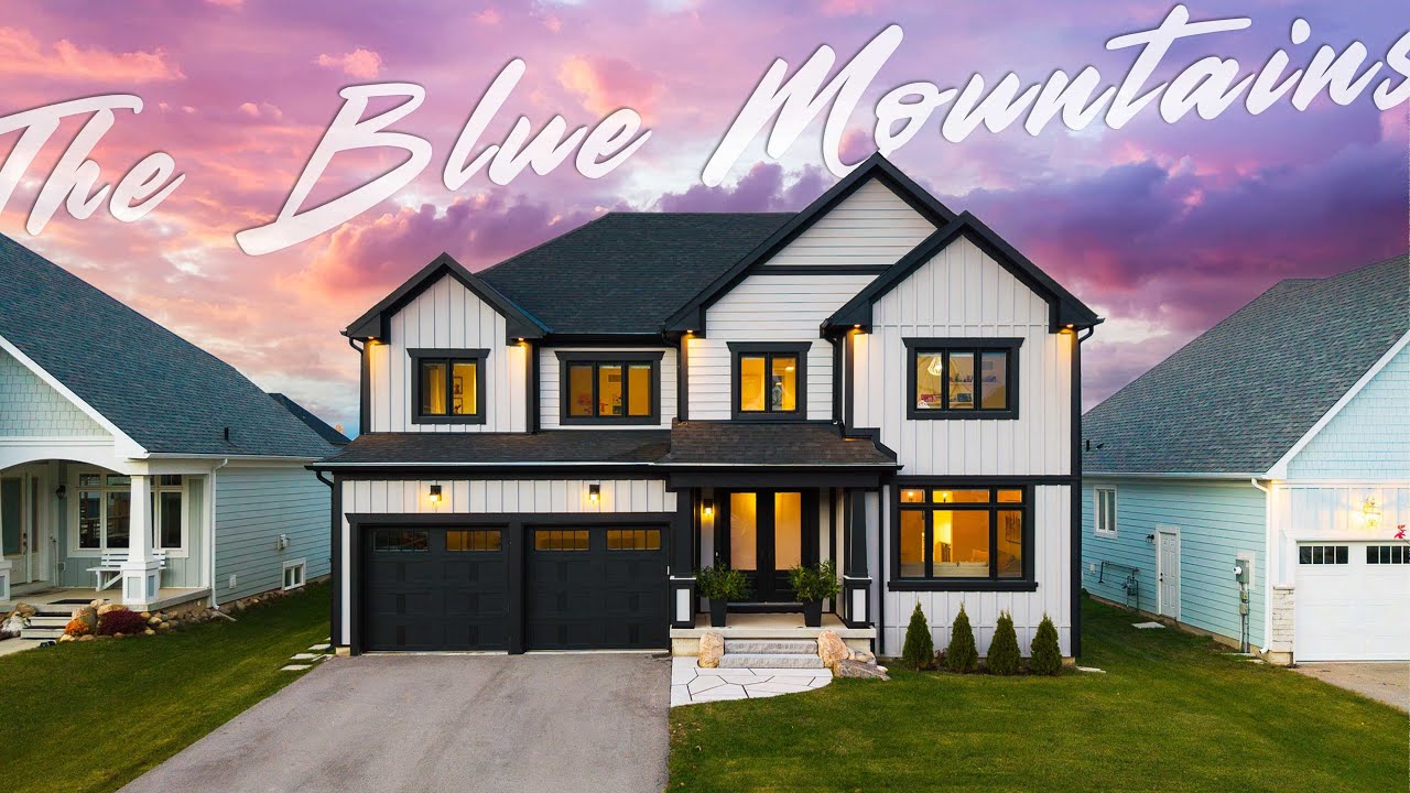 A real estate listing on 104 Stillwater Crescent, The Blue Mountains, Ontario.