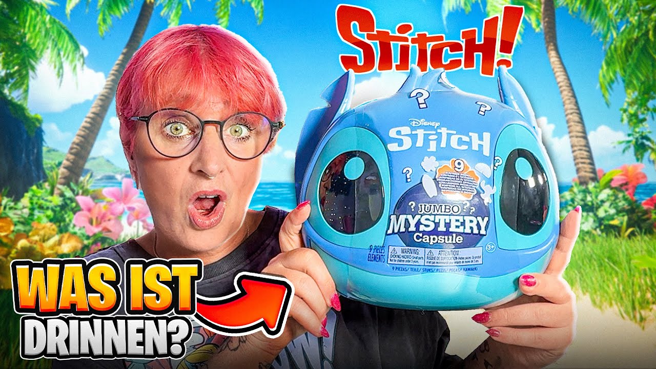 DISNEY STITCH XXL Mystery-Kapsel 😱 Lohnt er sich f&uuml;r den Preis?