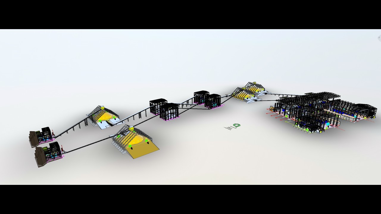 Обогатительная фабрика меди от QEngineering Group. Copper Beneficiation Plant by QEngineering Group.