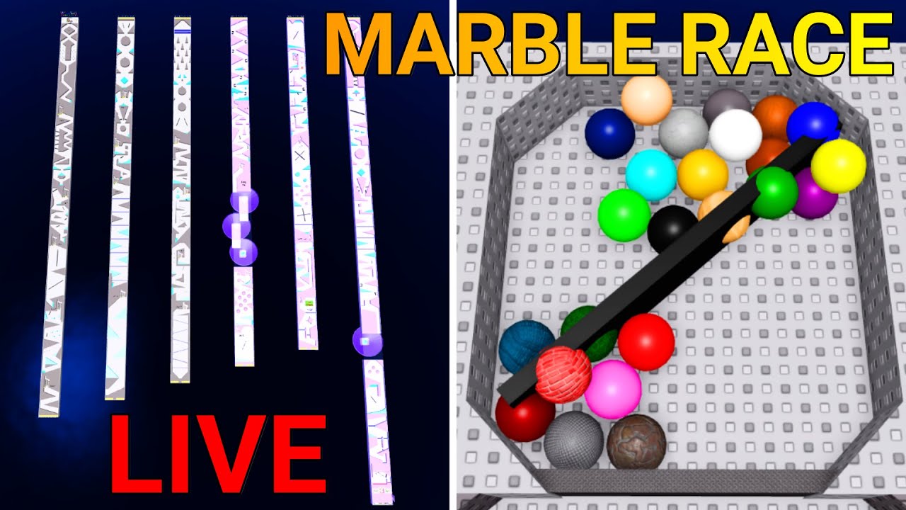 🔴ROBLOX LIVE🔴Marble Race Elimination
