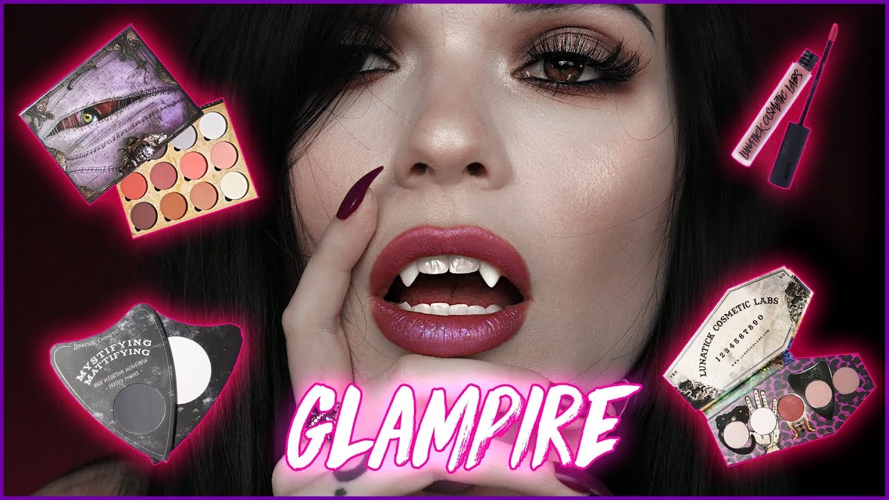 GLAMPIRE - Пробую косметику LUNATICK - Видеоурок по нанесению макияжа всего лица