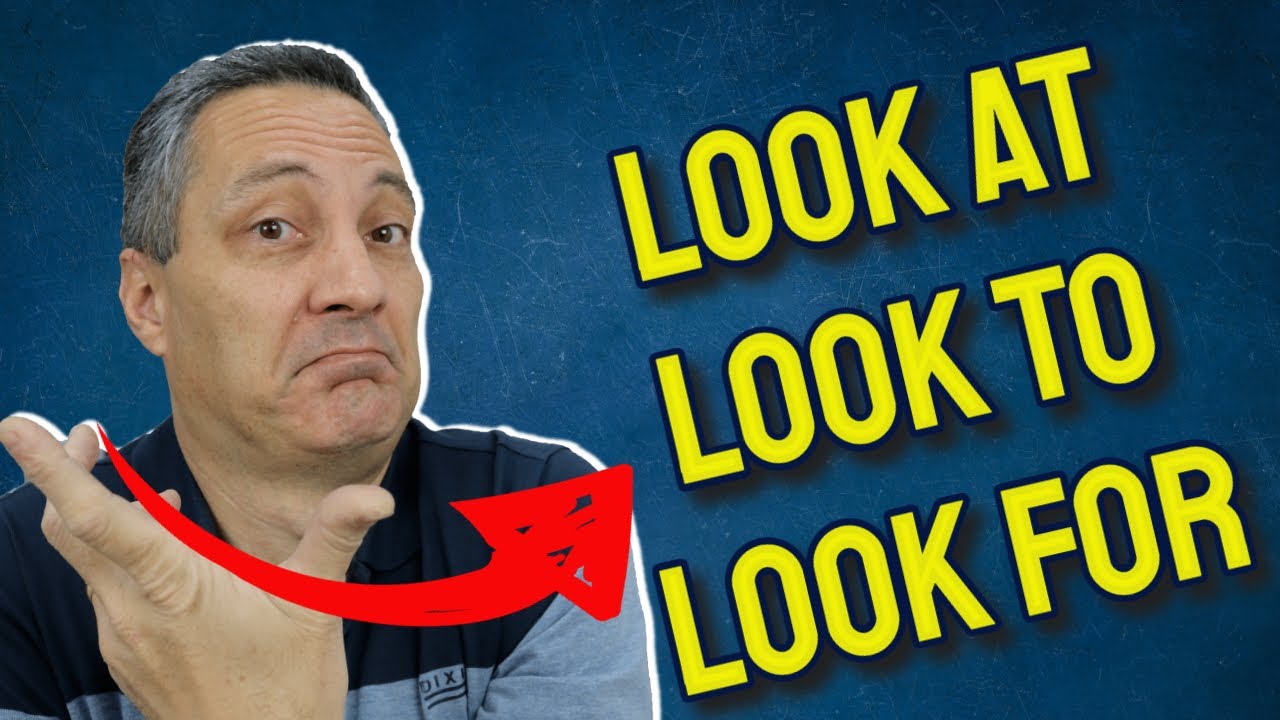 LOOK AT, LOOK TO, LOOK FOR, LOOK LIKE | Qual a Diferença e Quando Usar
