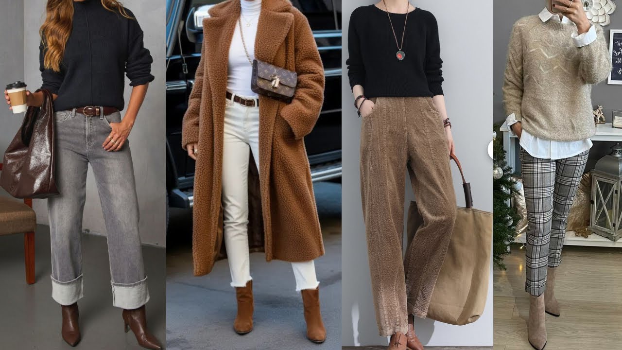 COMO VESTIR con PANTALONES  en Invierno y Verte Bien Arreglada
