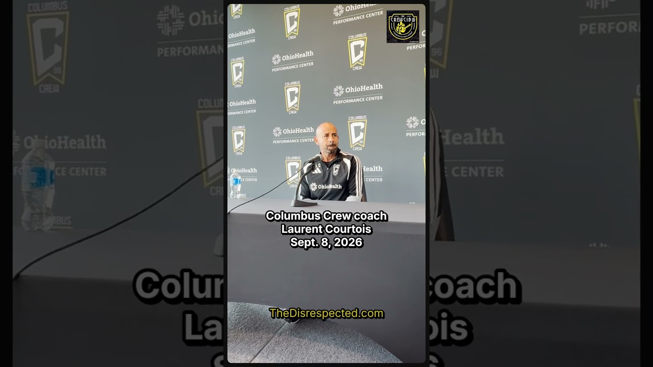 Пресс-конференция тренера Columbus Crew Лорана Куртуа на фоне насыщенной недели