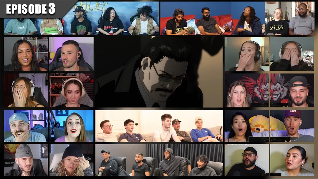 [Full Episode] Death Note Episode 3 Reaction Mashup | デスノート