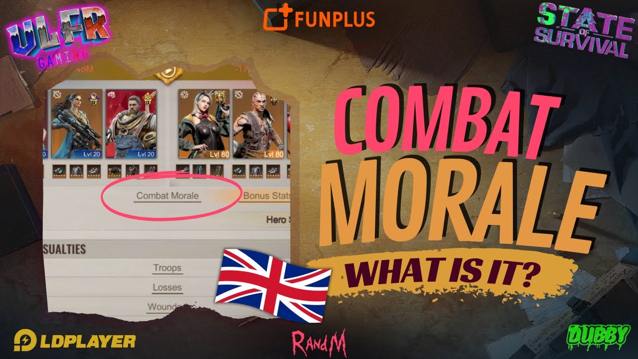 State of Survival : How To Increase Your Combat Morale? ( English Version )