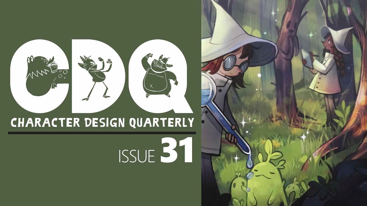CDQ ISSUE 31 • Character Design Quarterly Magazine by 3DTotal Publishing - Click Look Unboxing